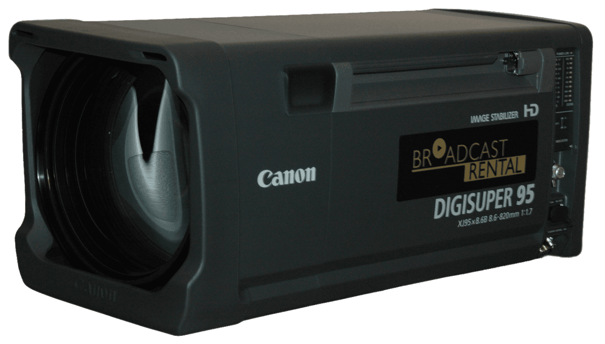 Canon XJ95x8.6 Box lens - Broadcast Rental