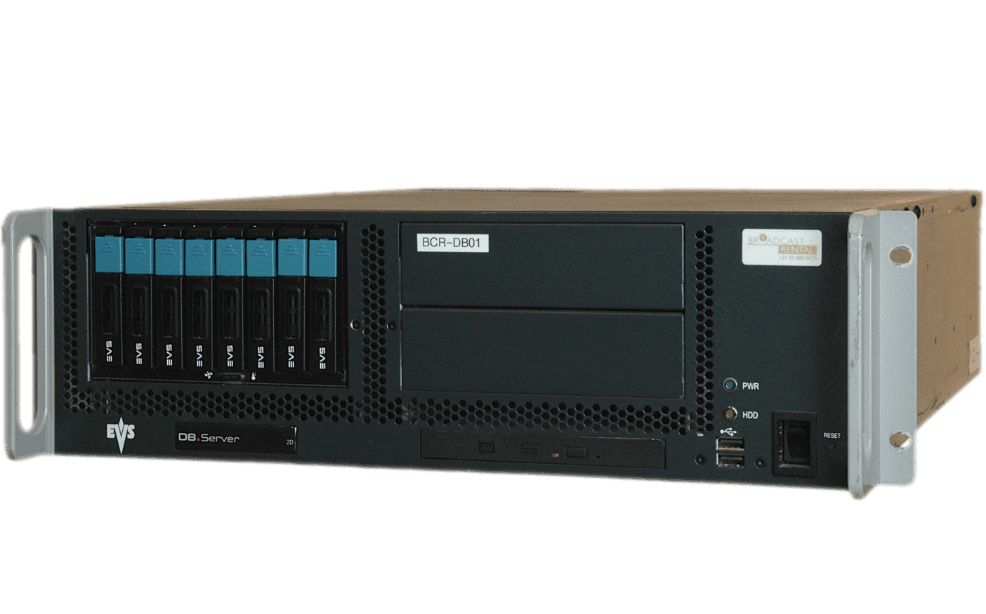 EVS 3RU Database Server