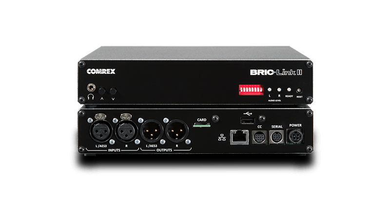 Comrex BRIC-Link II audio codec set