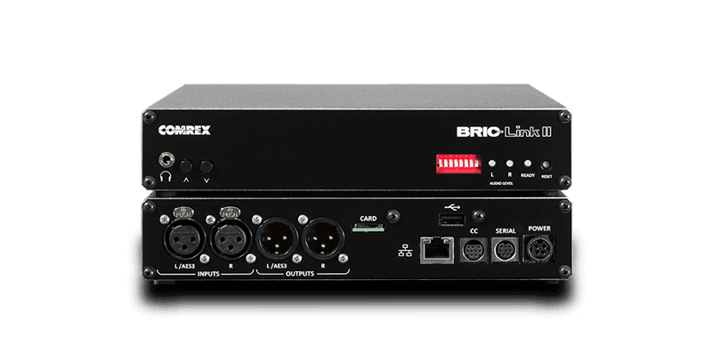 Comrex BRIC-Link II audio codec set