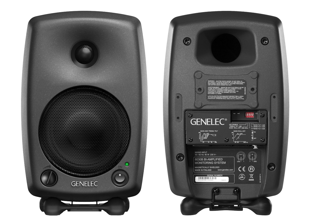 Genelec 8030BPM active speakers