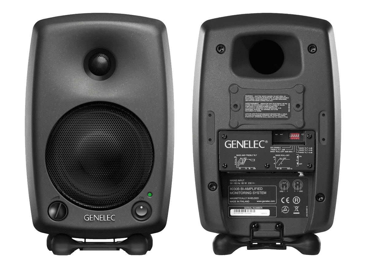 Genelec 8030BPM active speakers