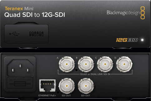 BlackMagic Teranex Mini Quad-SDI to 12G-SDI
