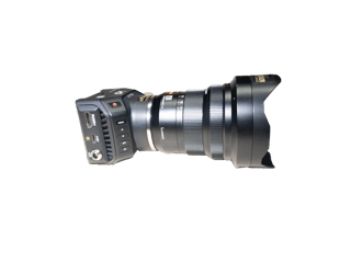 BM Micro Studio Camera 4K + Panasonic Lumix 8-18mm F2.8-4.0 ASPH