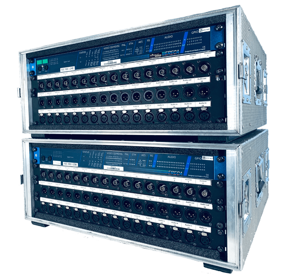 Ereca Stage Racer, 12ch_ fiber_ Peer to Peer Solution