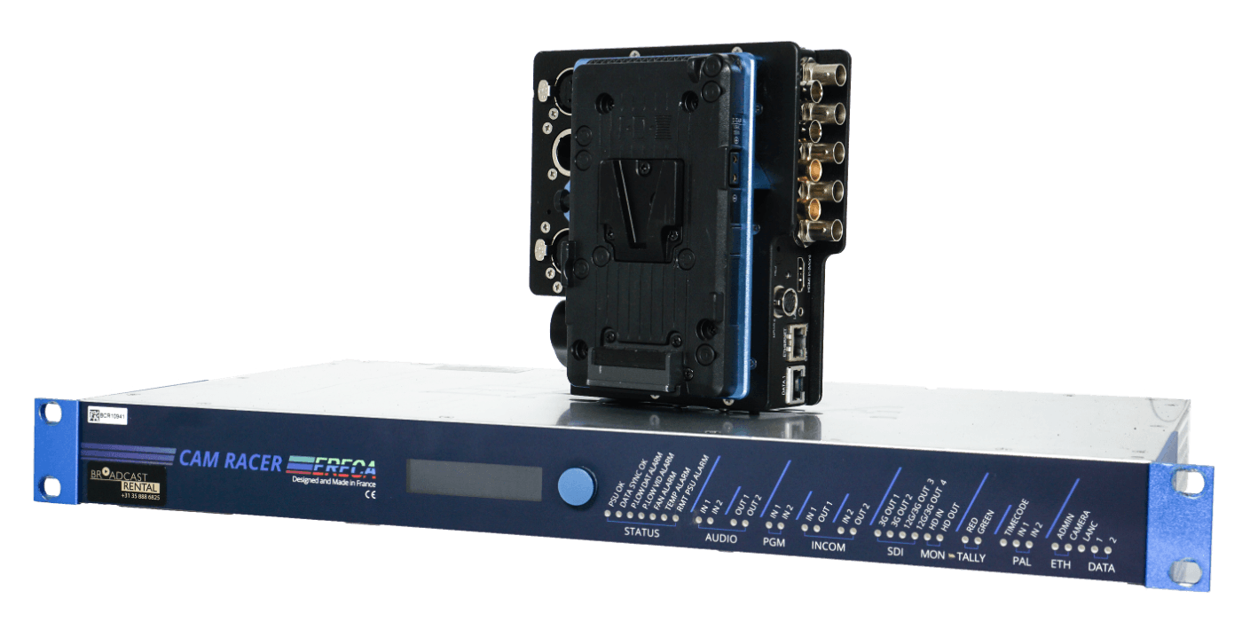 Ereca Cam Racer fiber transmission