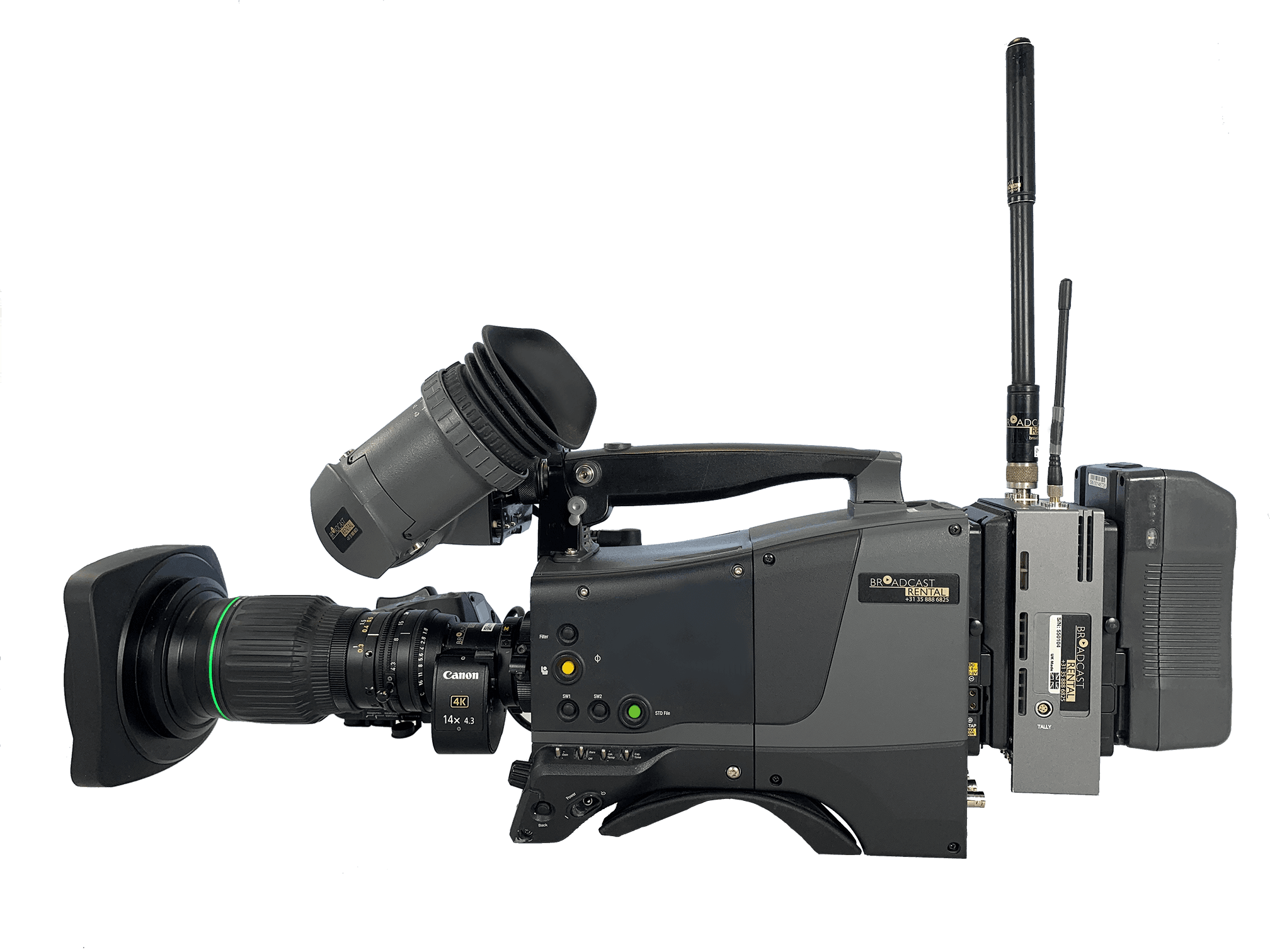 Grass Valley LDX80 Elite RF camera body