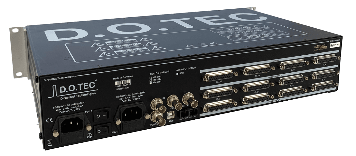 DirectOut Andiamo 2, XT/SRC