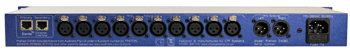 CTP Systems prehear D4080