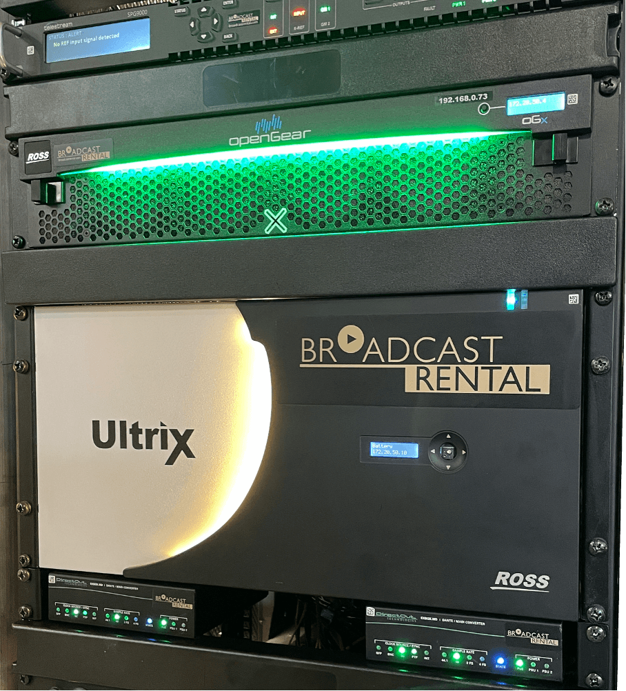 Ross Ultrix FR5 5U 144x144 12G incl. 8x Multiviewer & Madi Router