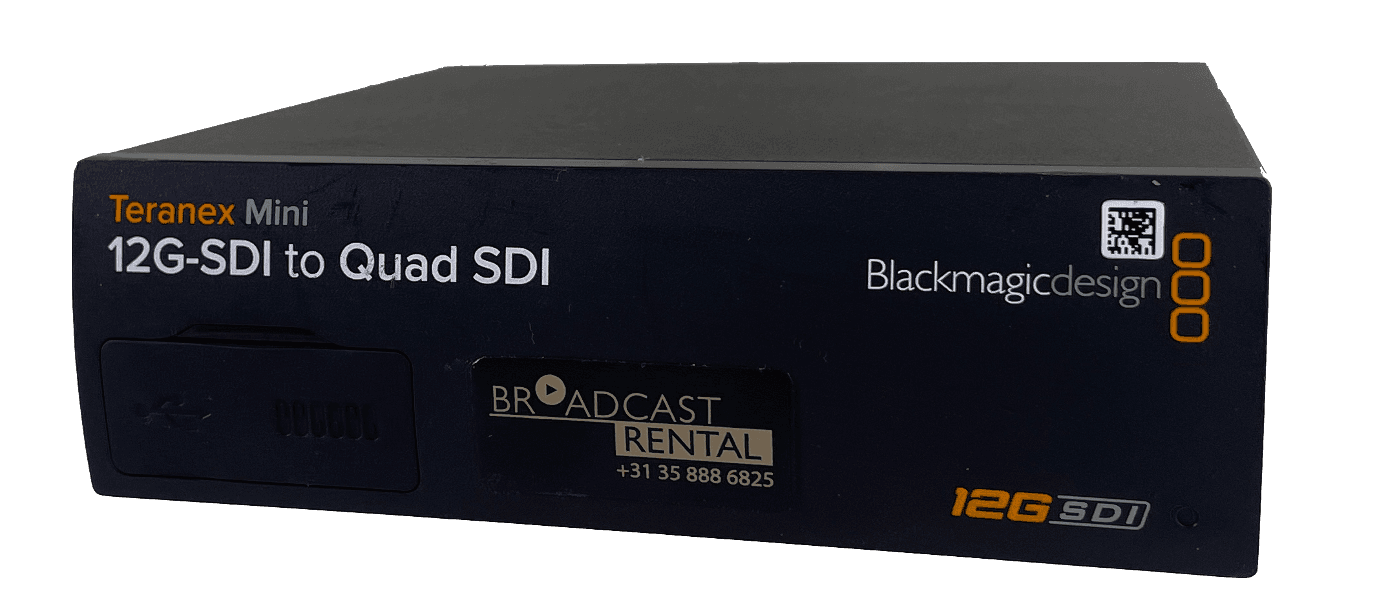 Blackmagic Teranex Mini 12G-SDI to Quad-SDI