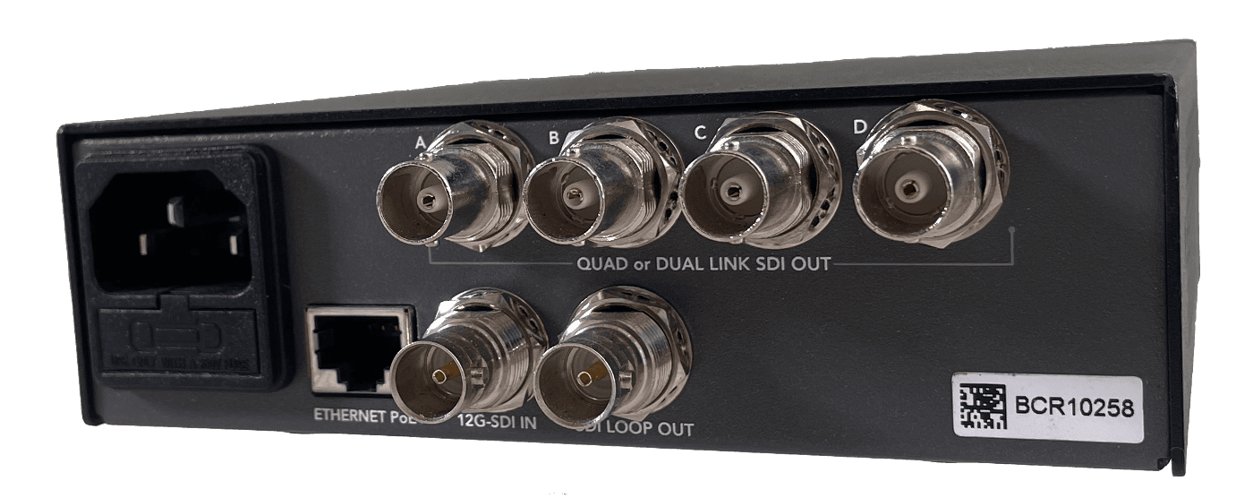 Blackmagic Teranex Mini 12G-SDI to Quad-SDI