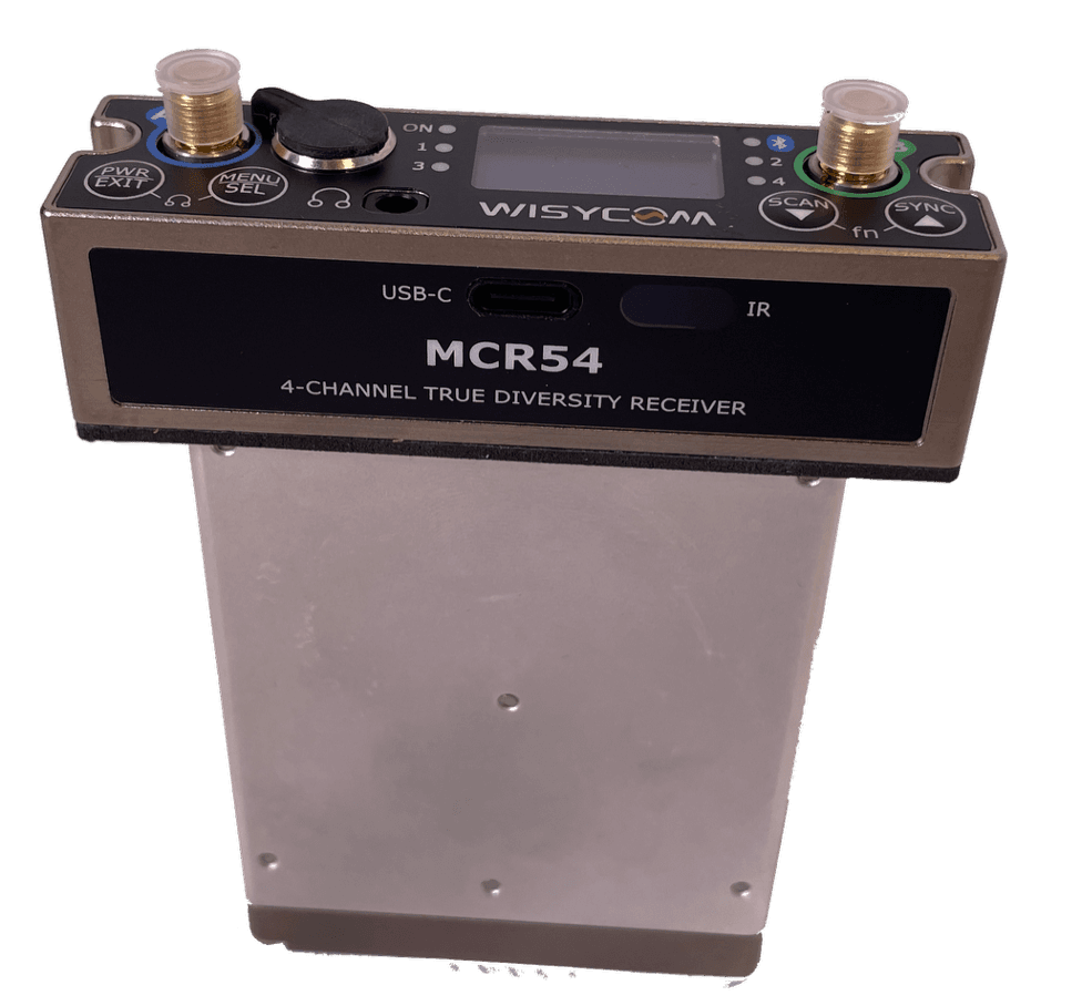 Wisycom MCR54_ 4-channel true diversity receiver