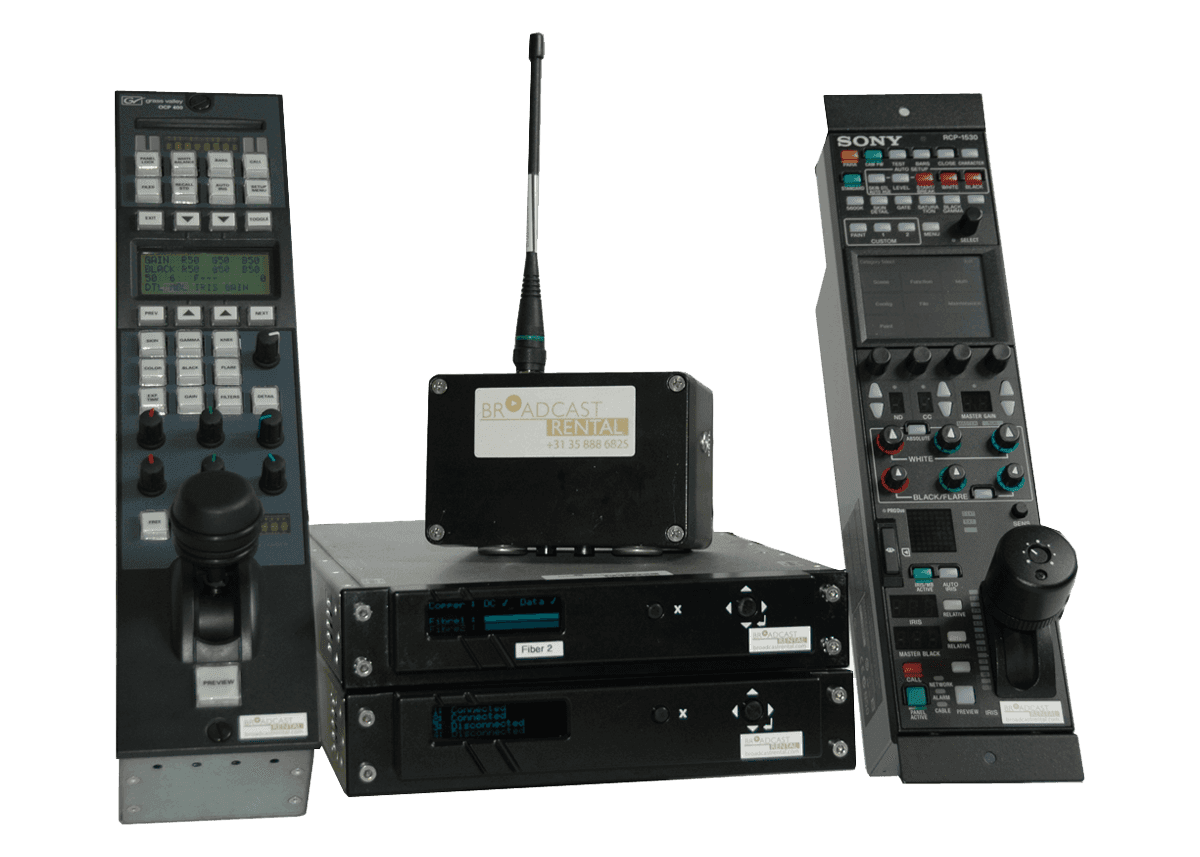 Video Camera System Rack Videosys Camera Control Set (capable to rack 4 camera's) - Broadcast Rental