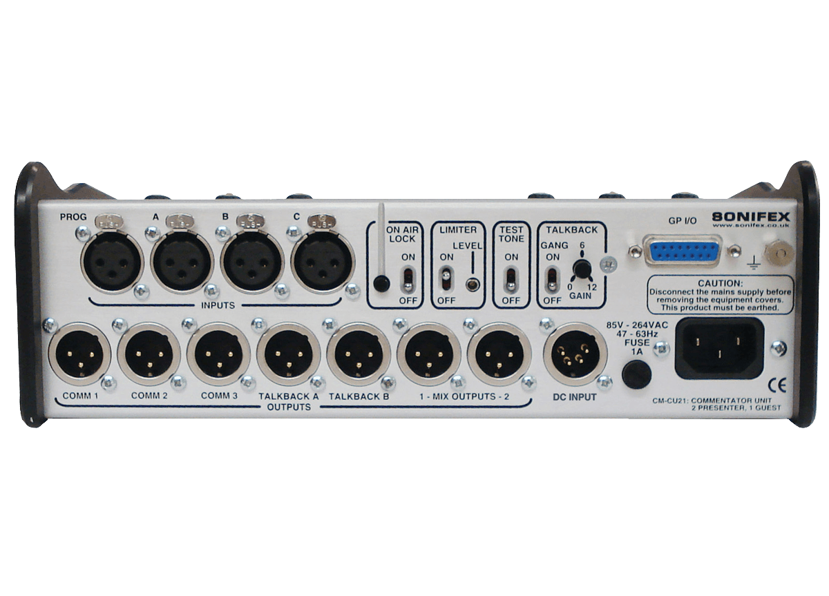 Commentary Position Protection Sonifex CM-CU21 commentary Unit - Broadcast Rental